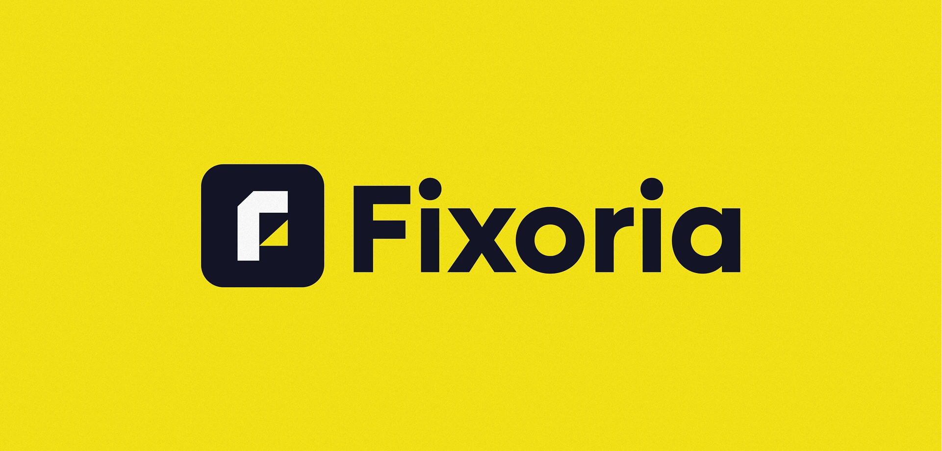04. Primary Logomark Identity System — Fixoria Studio Brand Identity System by Unified Branding Experts