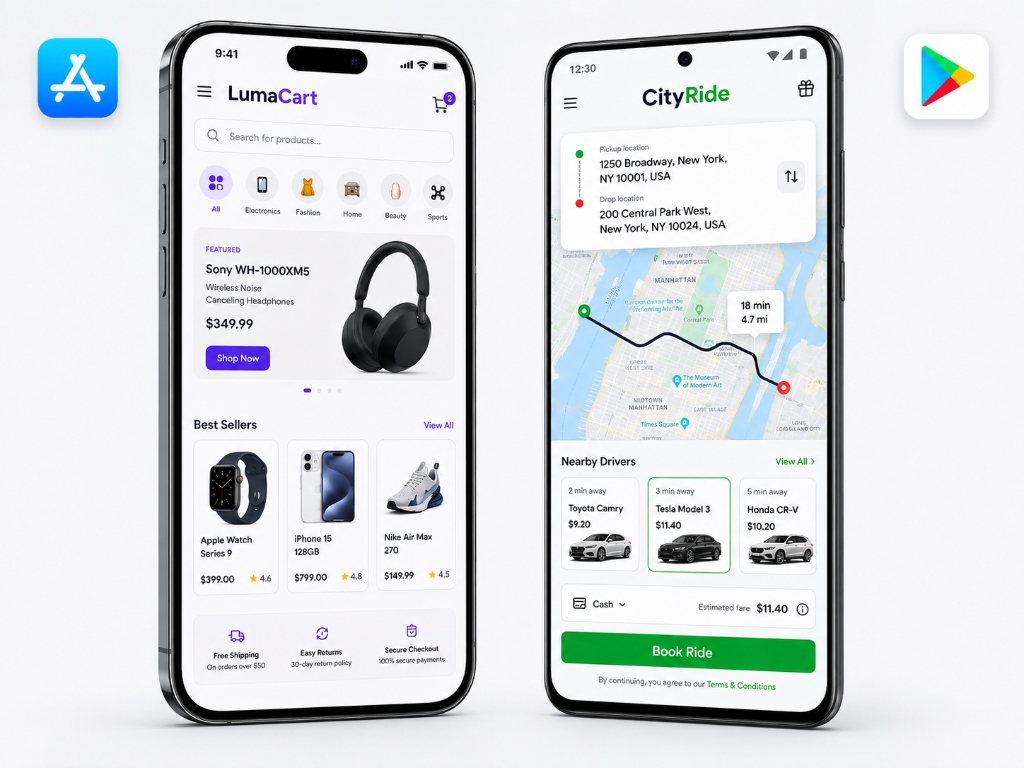 Unified Branding Experts Mobile App Development iOS & Android Native Showcase