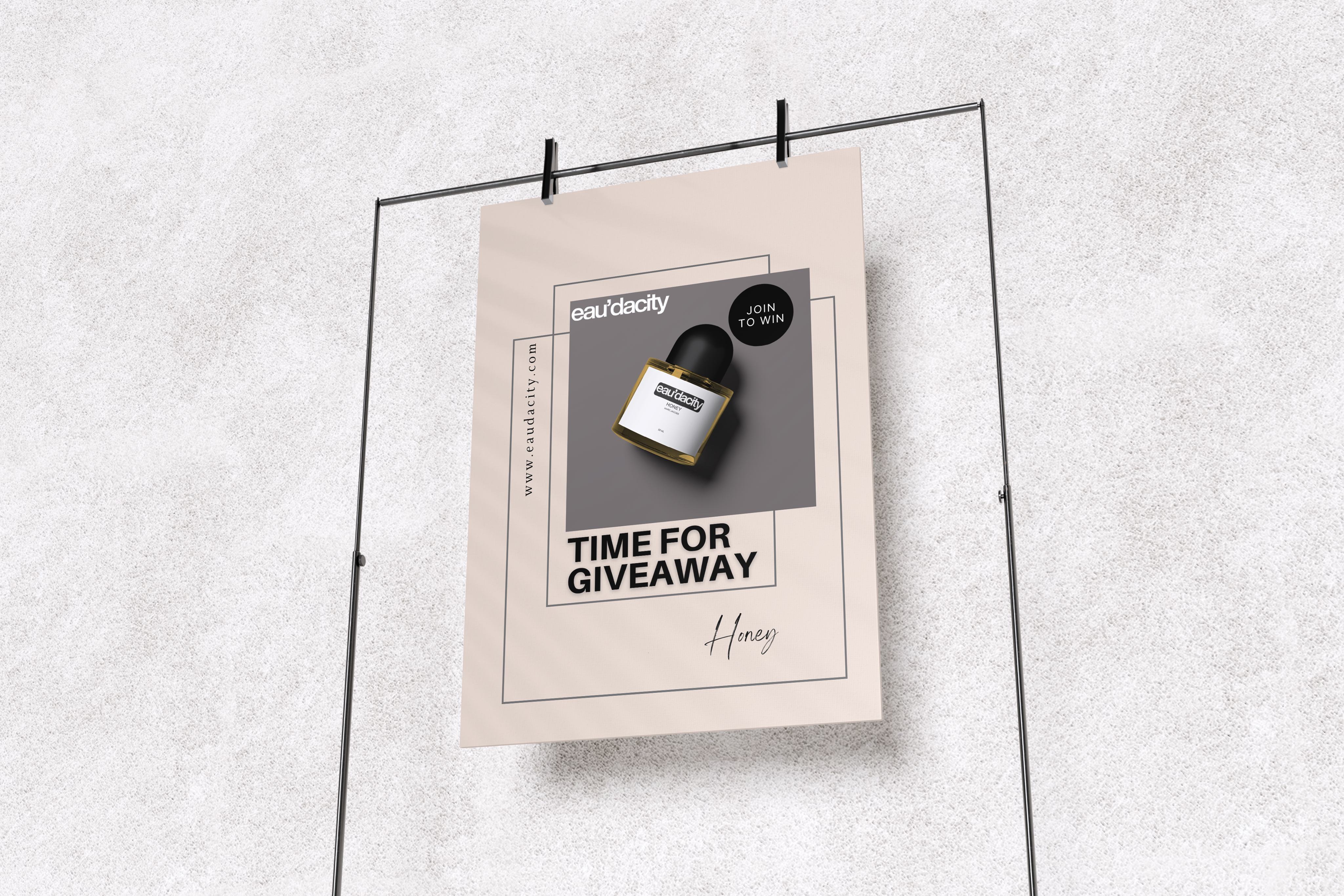 Eau'dacity Luxury Fragrance & Visual Identity System Case Study