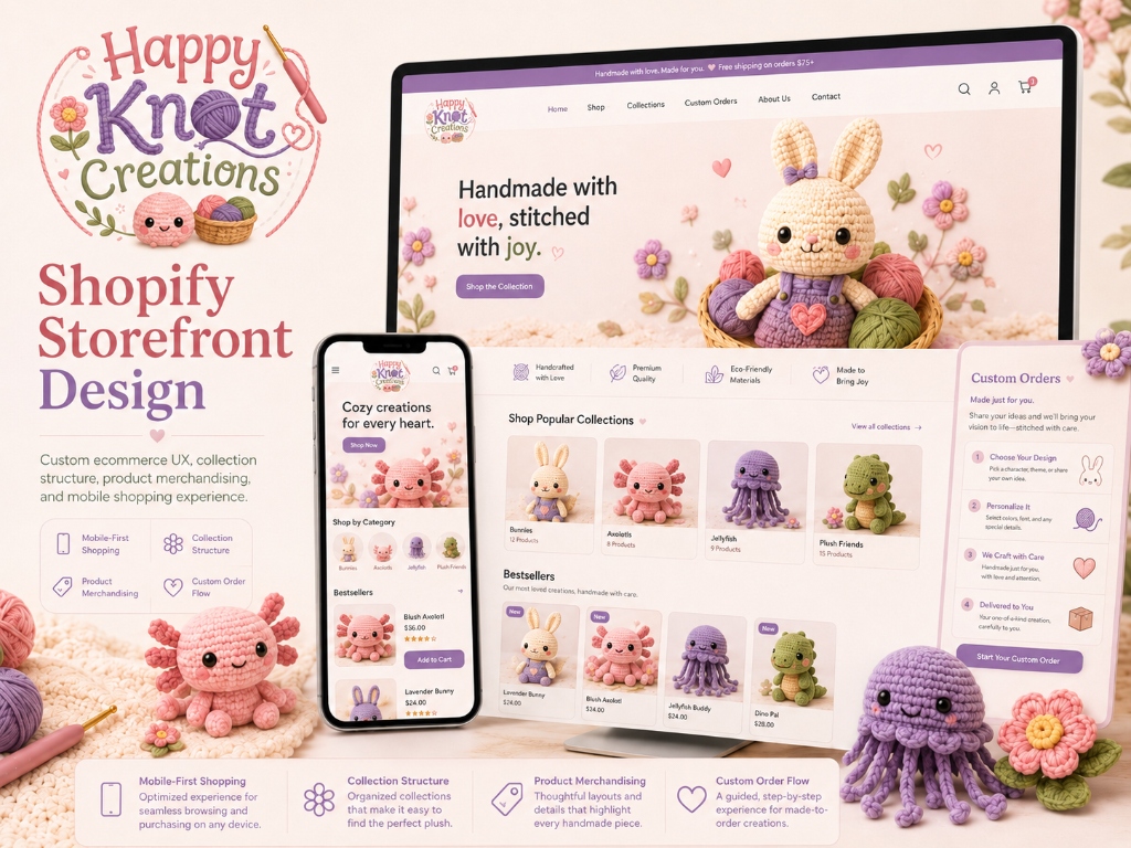 Shopify Storefront UX Breakdown and Mobile Responsive Layout